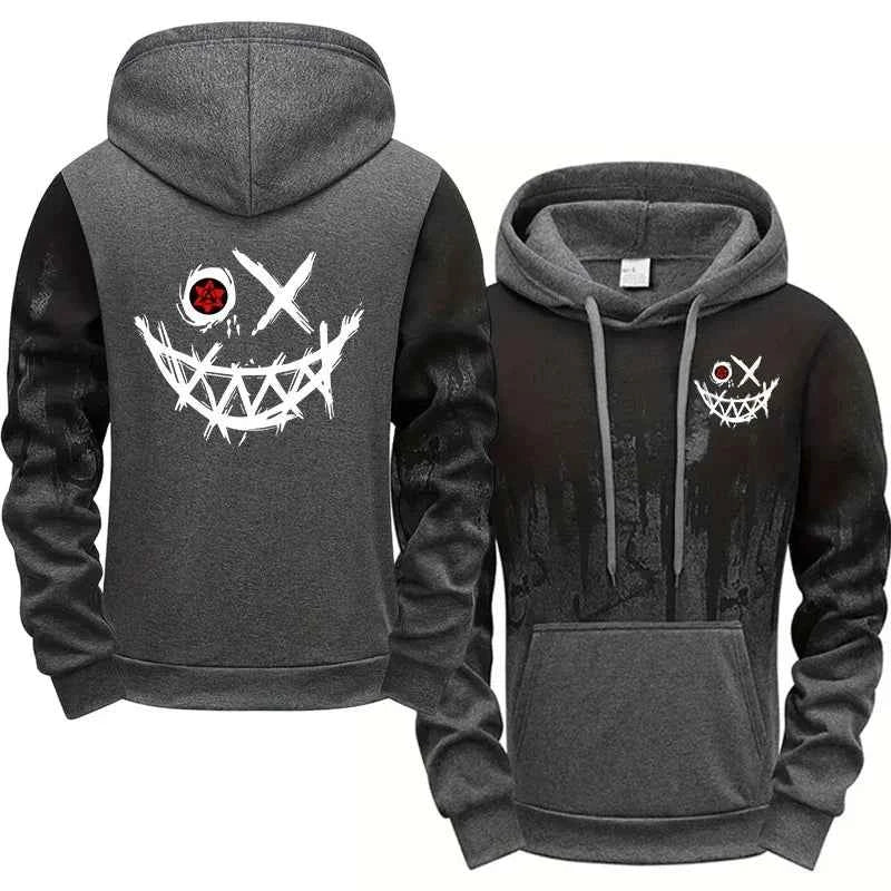 Men Single Piece Sweatshirts Sweatpants Versatile Men's Tracksuit Casual Comfort Fashion Daily Sports Simple Splashed Ink Hoodie