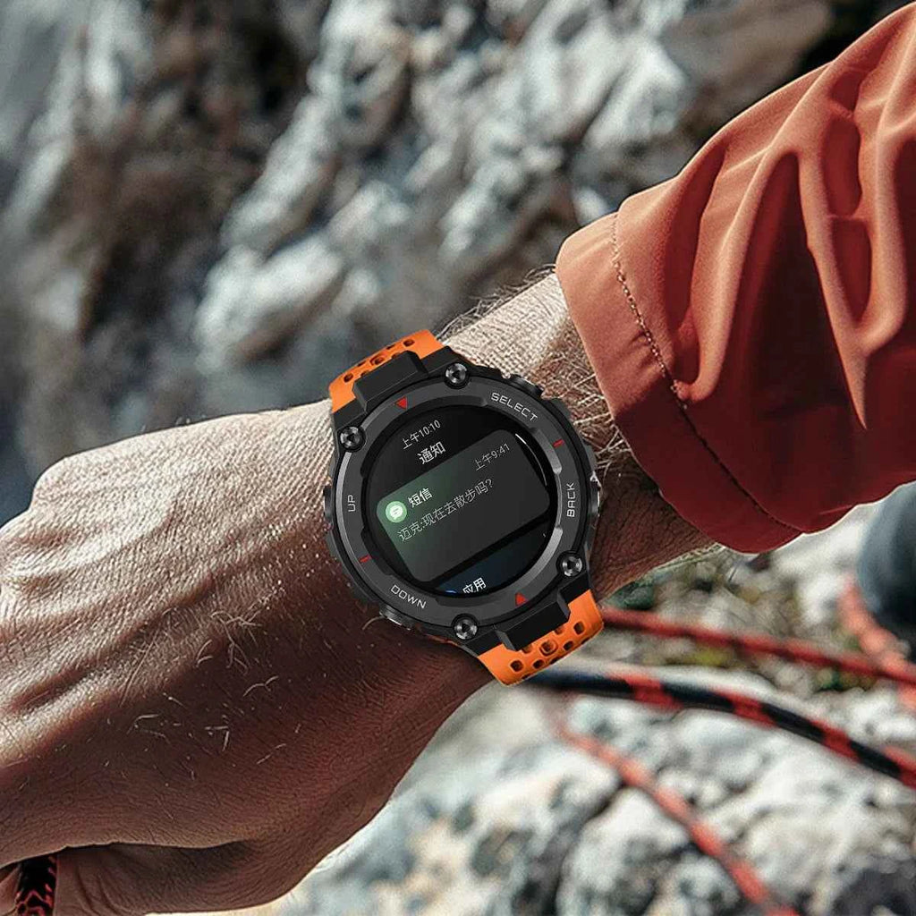 Soft Breathable Silicone Strap For Amazfit T-REX 3 2 Sports Bracelet Watchband For Xiaomi Huami Amazfit Watch T-REX Wrist Band