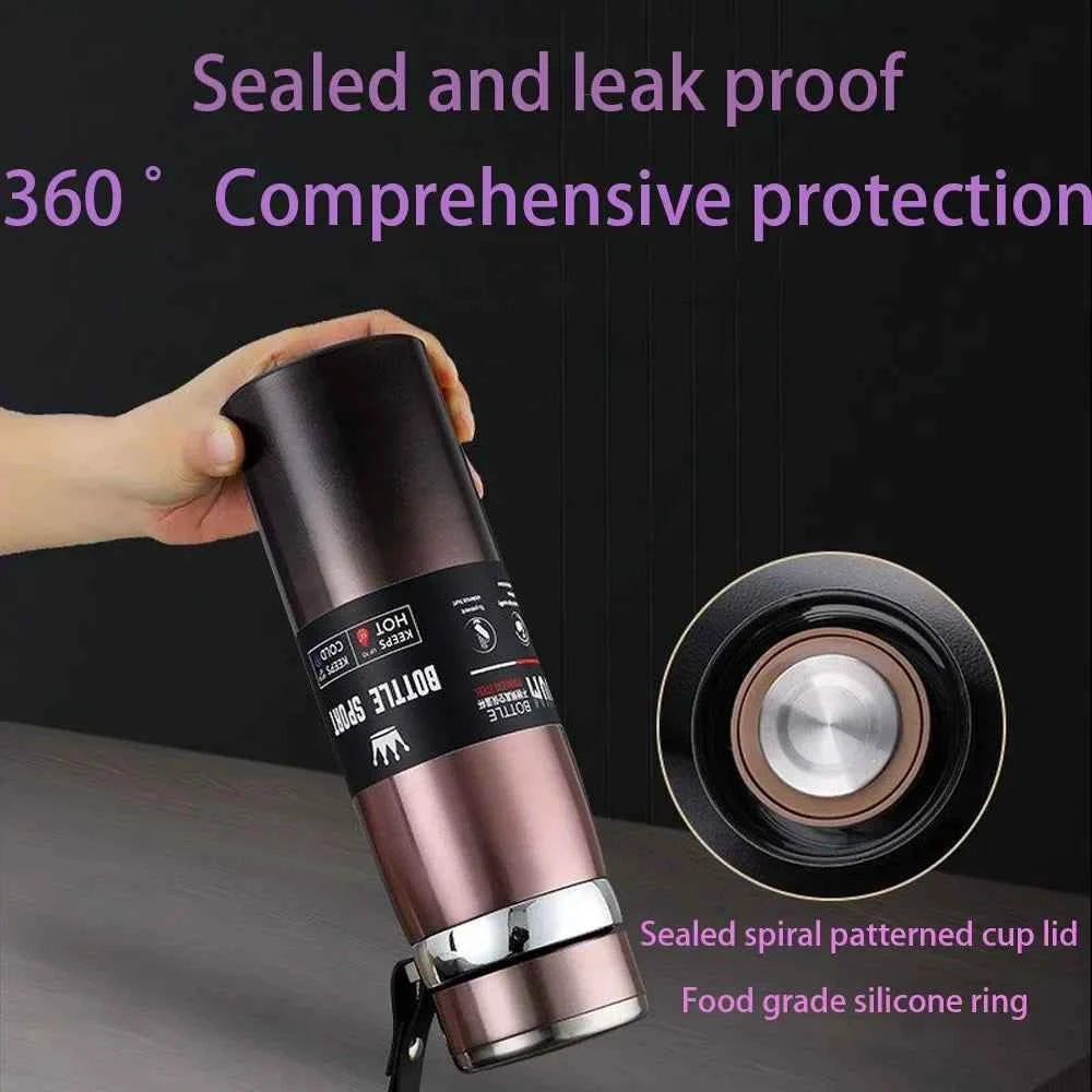 316 Stainless Steel Insulated Mug Outdoor Car Travel Mug Large Capacity Mug Thermos Double Layer Stainless Steel Water Bottle
