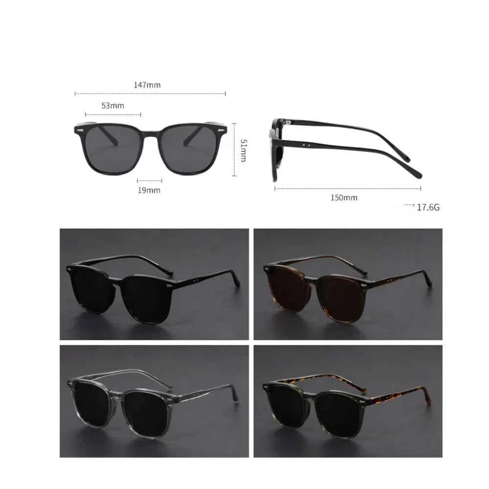 Male and female ultralight round sunglasses driving fishing UV polarized fashion glasses