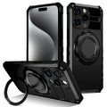 Luxury Shockproof Armor Case For iPhone 16 15 14 13 12 11 Pro Max 16Pro 15Pro 14Pro For Magsafe Mag Safe Wireless Charge Cover