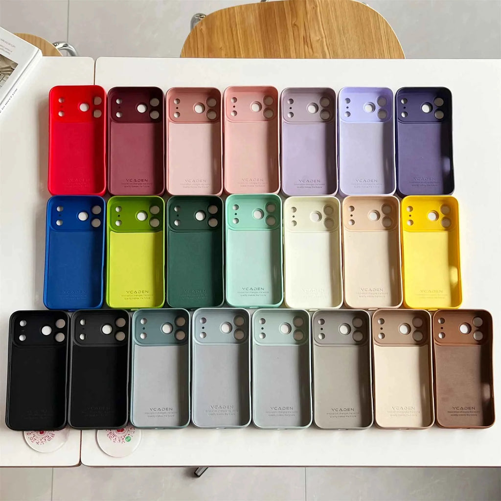 For iPhone 17 16 Pro Max iPhone 17 Air iPhone 16 Plus Case funda Shockproof Cover Promotion TPU Soft Luxtury Silicone Phone Case