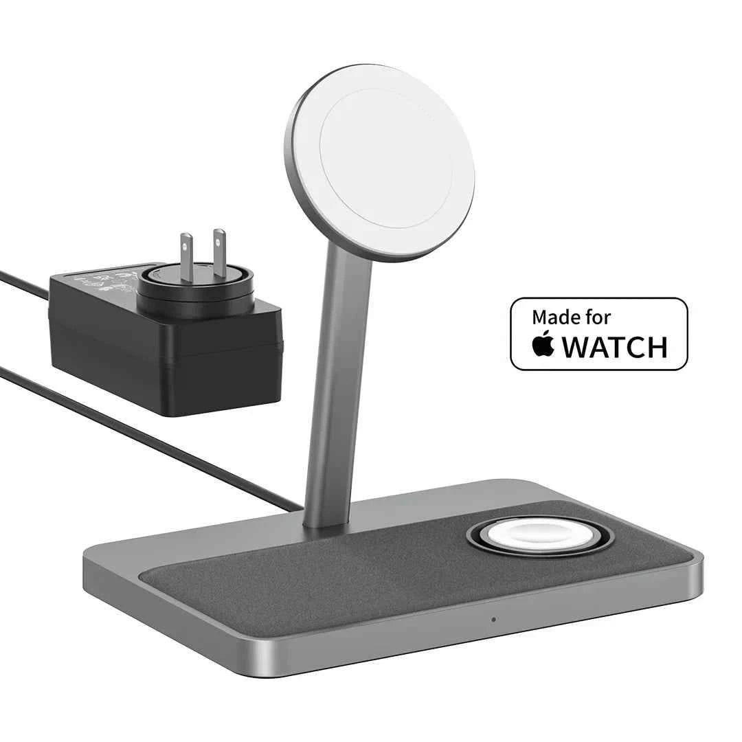ZIKE Z557C 3-in-1 Magnetic Wireless Charging Stand