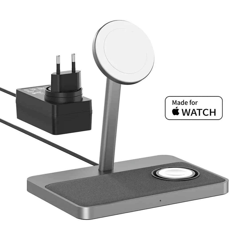 ZIKE Z557C 3-in-1 Magnetic Wireless Charging Stand