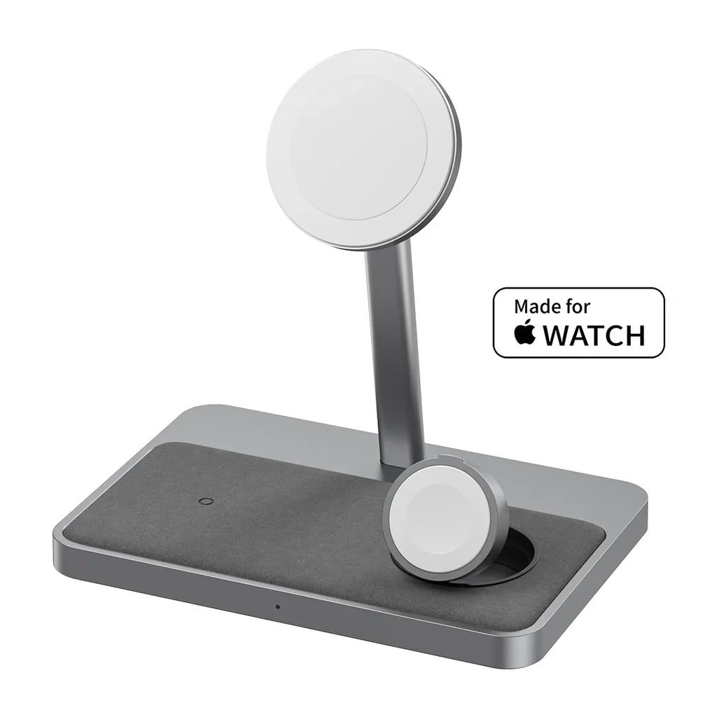 ZIKE Z557C 3-in-1 Magnetic Wireless Charging Stand