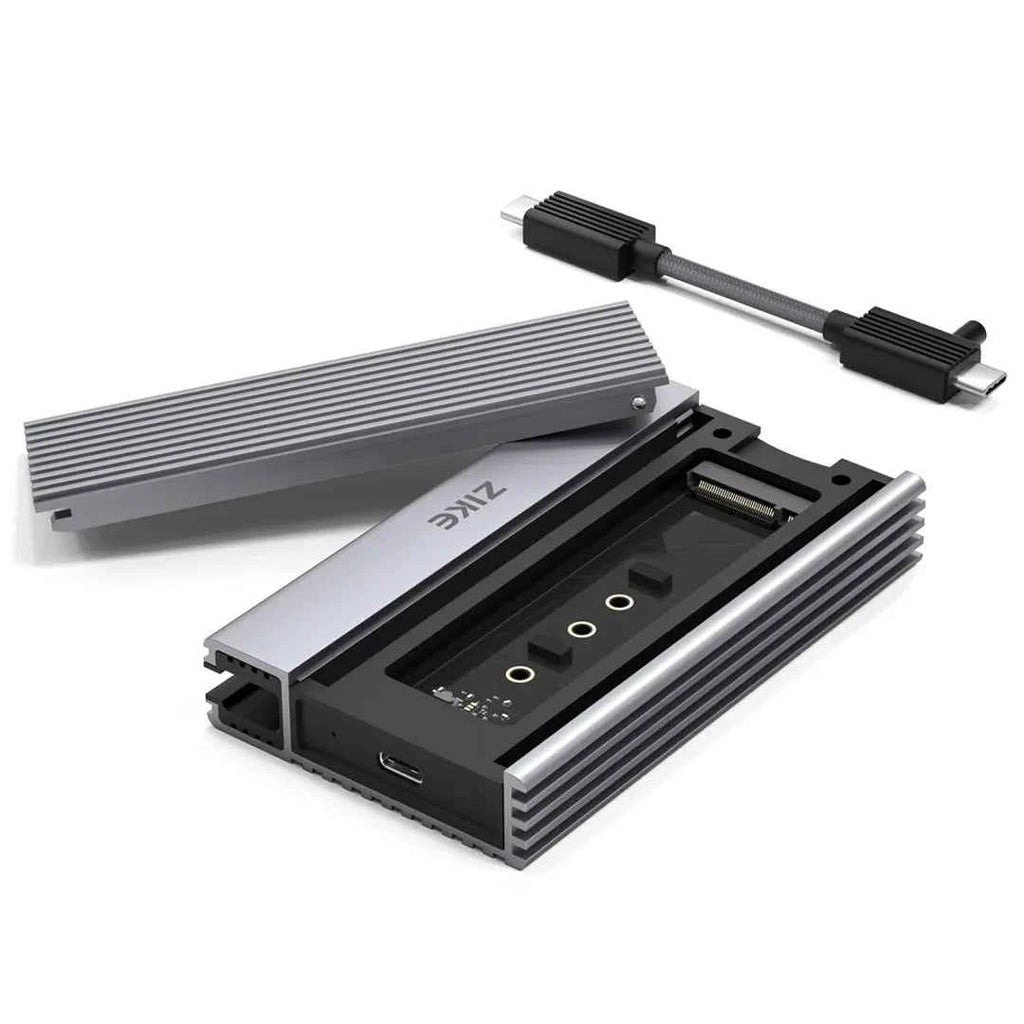 ZikeDrive Z666 USB4 40Gbps NVMe M.2 SSD Enclosure