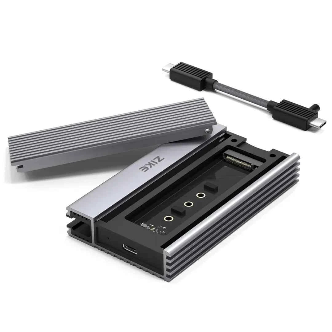 ZikeDrive Z666 USB4 40Gbps NVMe M.2 SSD Enclosure