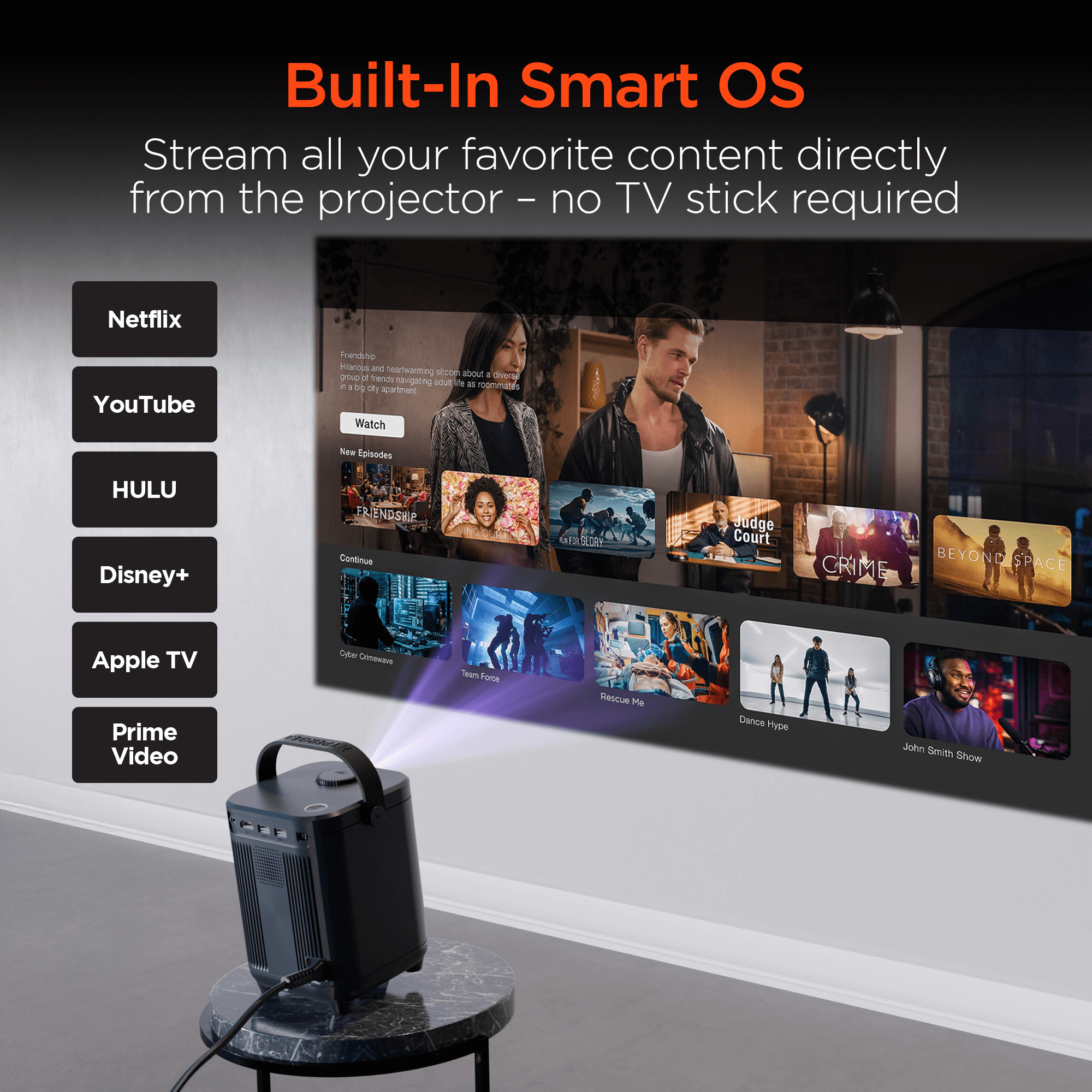 HyperGear CineMini Portable Mini Projector