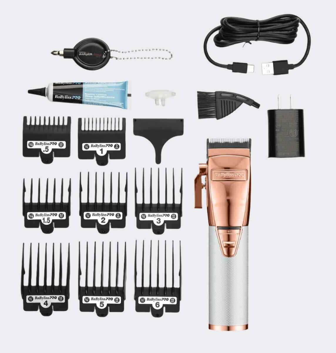 BaBylissPRO (New/Upgraded) RoseFX+ Cordless Clipper (FX870NRG)