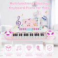 Multifunctional 37 Electric Keyboard Piano with Microphone