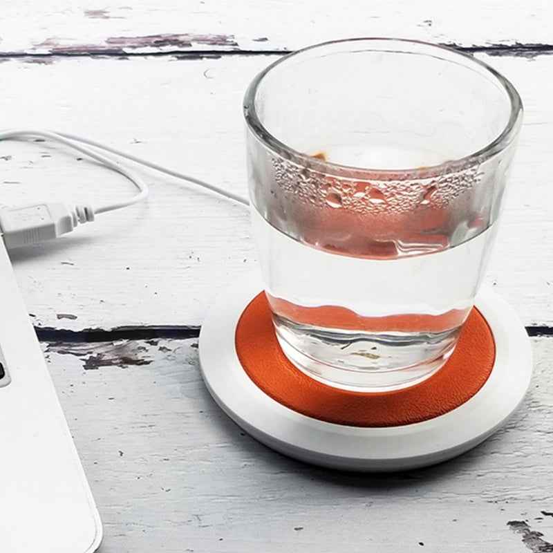 ☕ USB Cup Warmer Mat Pad – Portable Coffee & Tea Mug Heating Coaster