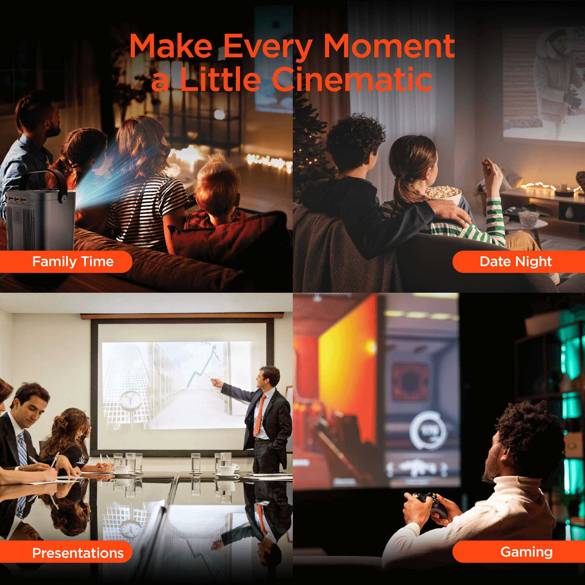 HyperGear CineMini Portable Mini Projector