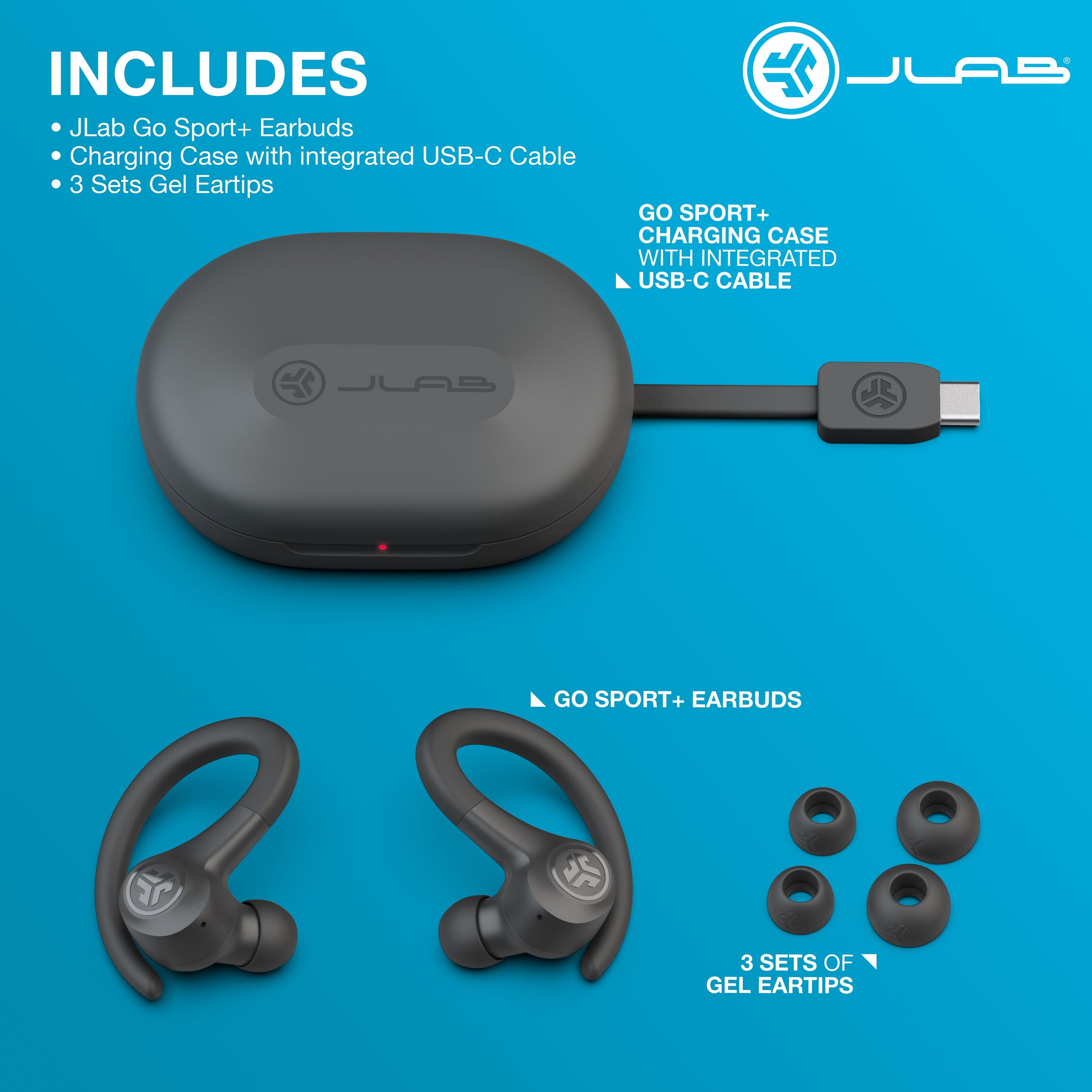 Go Sport+ True Wireless Earbuds