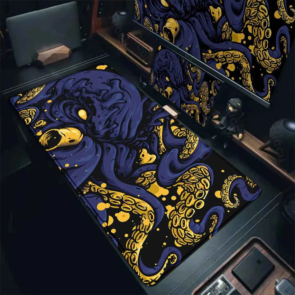 Riccu large octopus gaming mouse pad, XL Waterproof